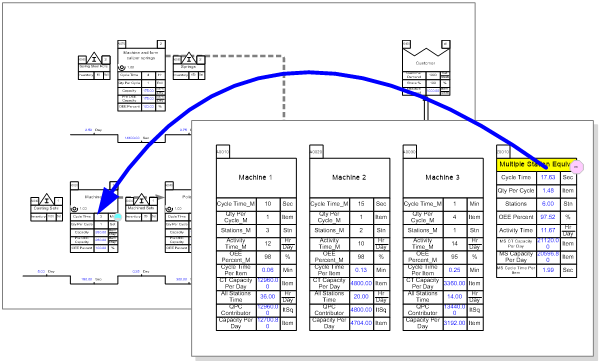 eVSM video tutorial how to connect or link value stream maps 